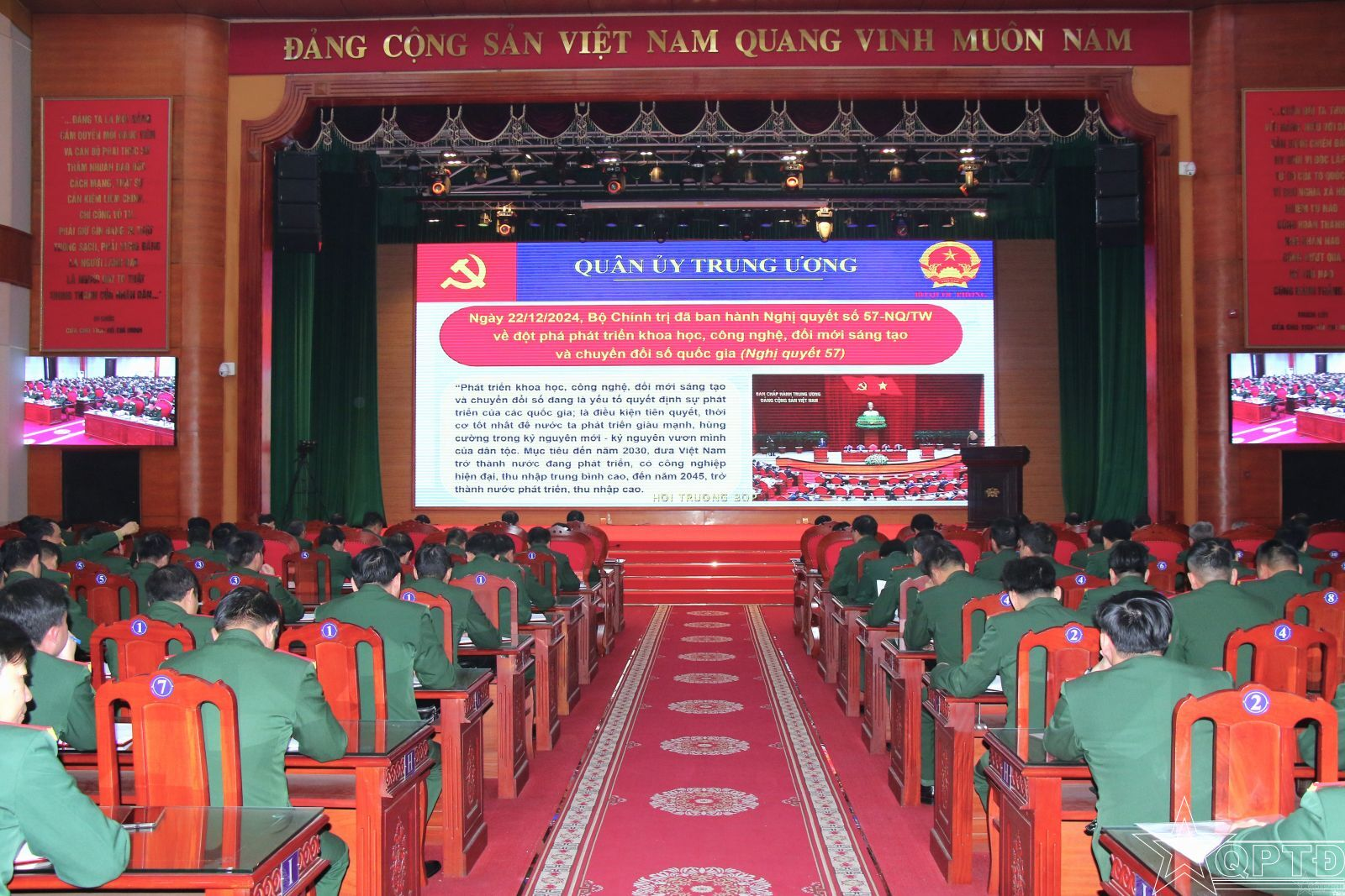 Nghị quyết 3488: Đột phá phát triển khoa học, công nghệ và chuyển đổi số trong quân đội
