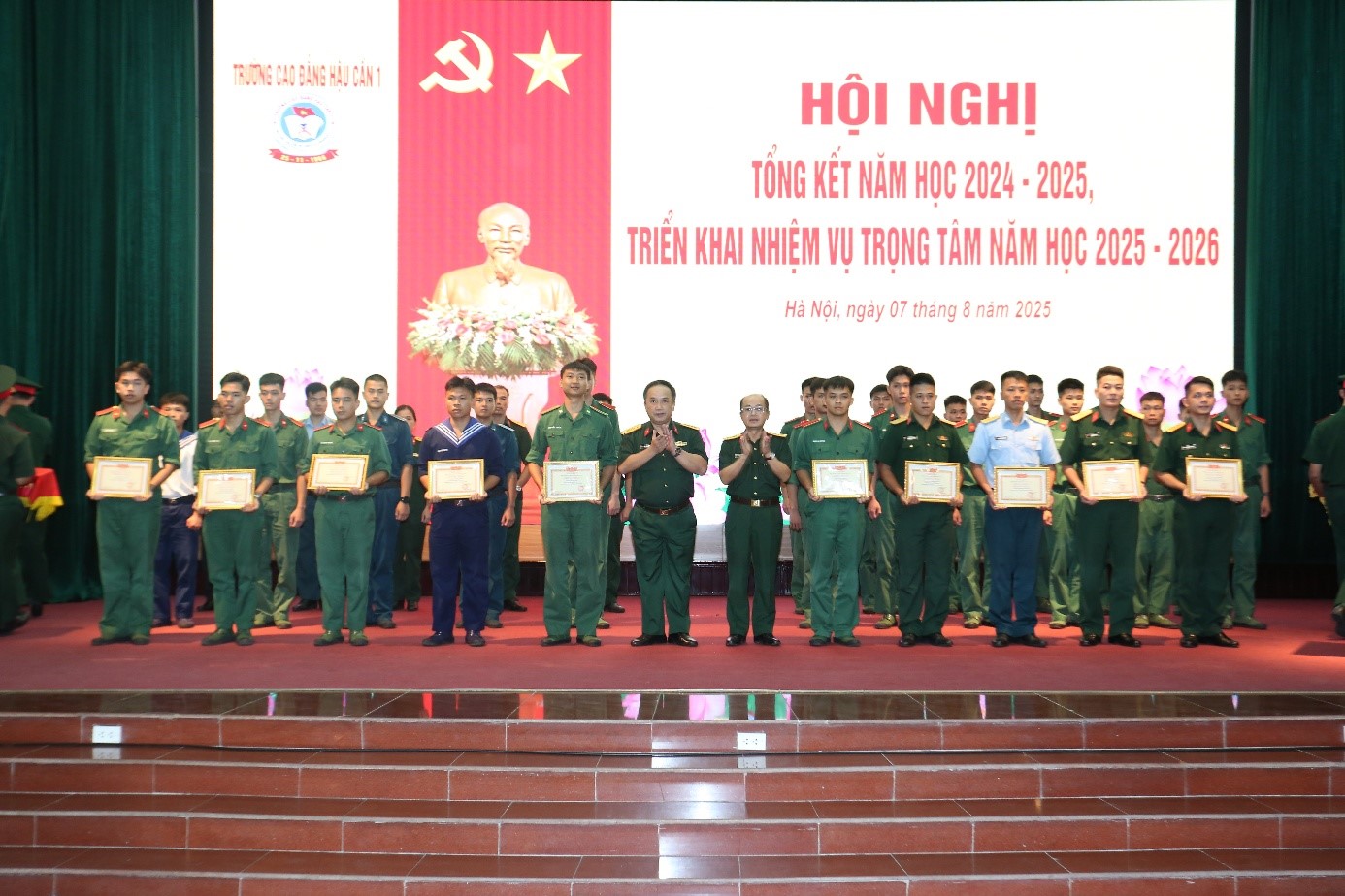 Trường Cao đẳng Hậu cần 1 tổng kết năm học 2024–2025: Vững vàng trong đổi mới, nâng cao chất lượng giáo dục đào tạo