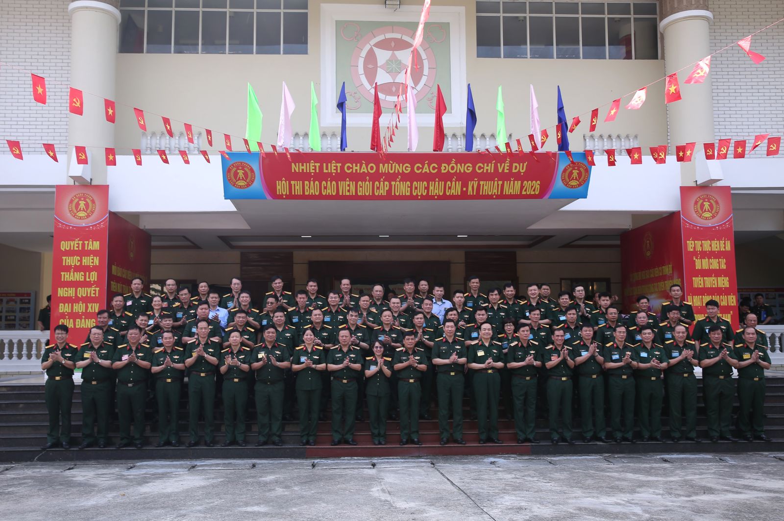 TRƯỜNG CAO ĐẲNG HẬU CẦN 1 TỔ CHỨC, BẢO ĐẢM ĐĂNG CAI THÀNH CÔNG HỘI THI BÁO CÁO VIÊN GIỎI CẤP TỔNG CỤC HẬU CẦN – KỸ THUẬT NĂM 2026